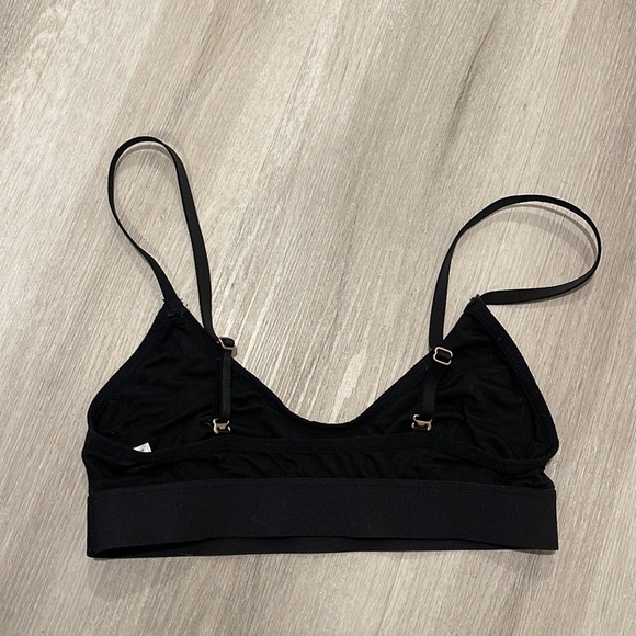 Madewell Black Triangle Bralette Size XS - Picture 4 of 5